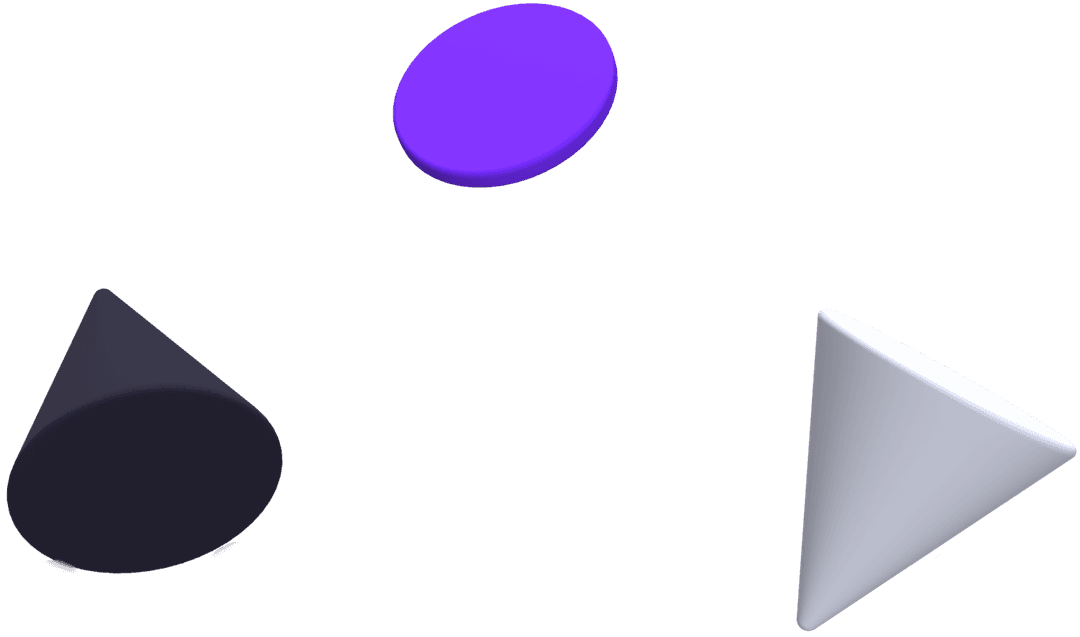 Traingle 3d illustration