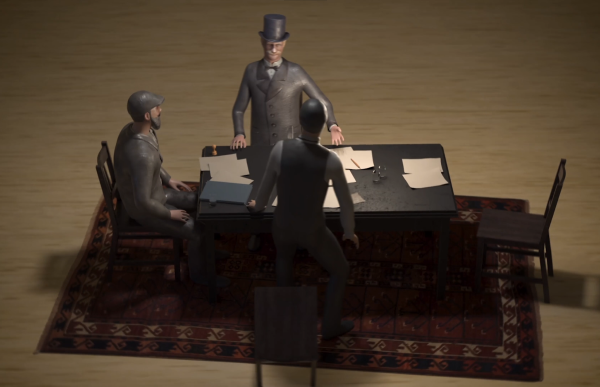 In game model of a meeting